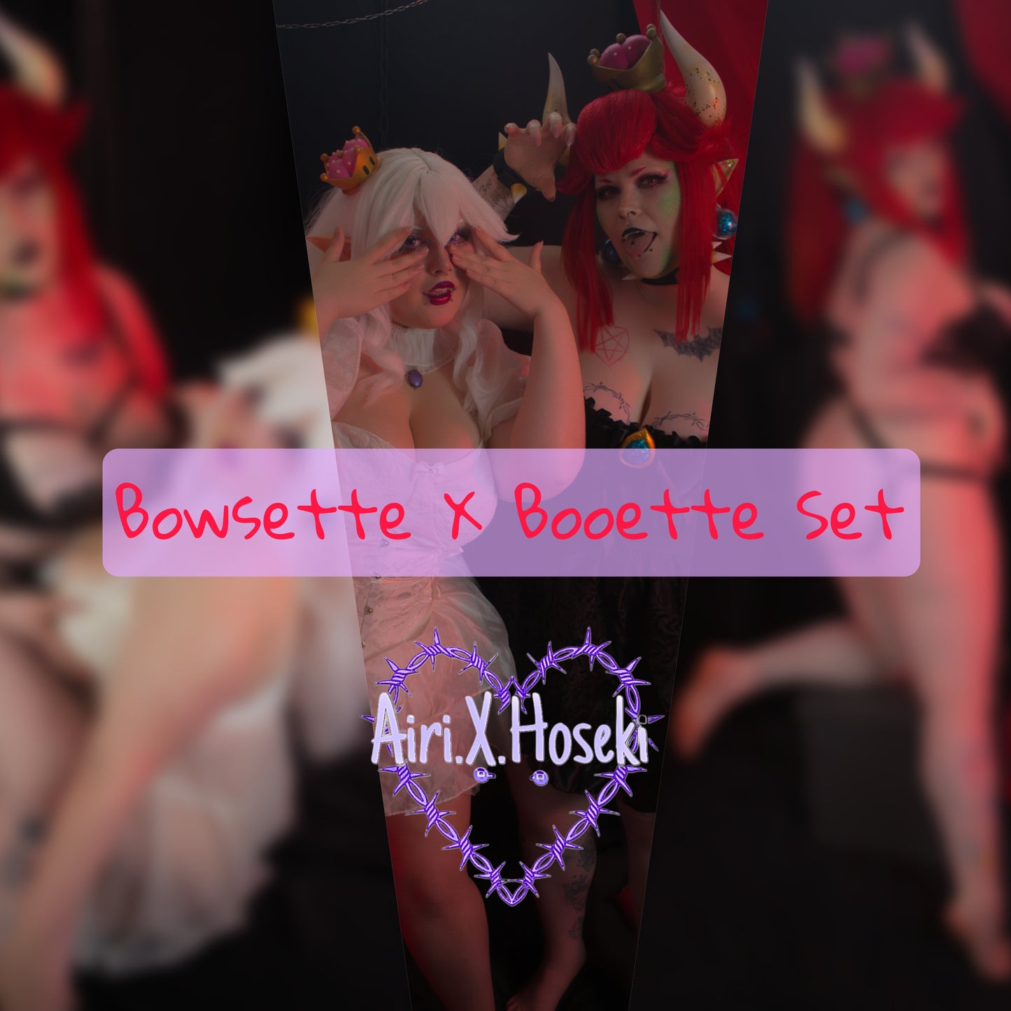 Bowsette X Booette set